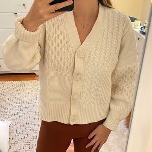 & Other Stories white cardigan